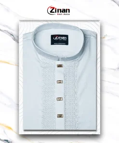 Saton Slab Cotton Panjabi