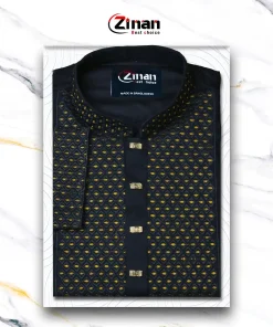 Saton Slab Cotton Panjabi