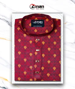 Jacquard Cotton Panjabi