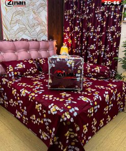 Zinan Garments এর  5 পিছের লাক্সারি কমফোর্টার সেট | King Size | 100% Cotton Twill Fabric