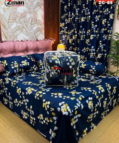 Zinan Garments এর  5 পিছের লাক্সারি কমফোর্টার সেট | King Size | 100% Cotton Twill Fabric