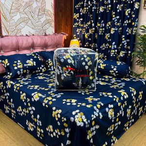 Zinan Garments এর  5 পিছের লাক্সারি কমফোর্টার সেট | King Size | 100% Cotton Twill Fabric