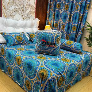 Zinan Garments এর  5 পিছের লাক্সারি কমফোর্টার সেট | King Size | 100% Cotton Twill Fabric