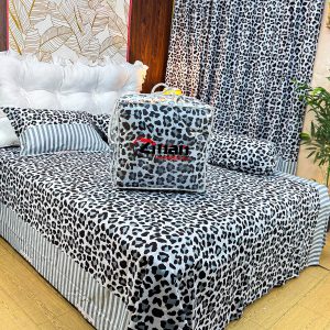 Zinan Garments এর  5 পিছের লাক্সারি কমফোর্টার সেট | King Size | 100% Cotton Twill Fabric