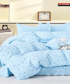 Super Luxury China Comforter Bedsheet Set  4-Piece Combo ( CH-Super-02)