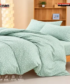 Super Luxury China Comforter Bedsheet Set  4-Piece Combo ( CH-Super-06)