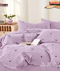 Super Luxury China Comforter Bedsheet Set  4-Piece Combo ( CH-Super-10)