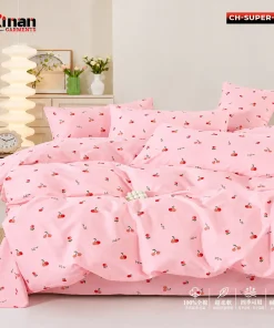 Super Luxury China Comforter Bedsheet Set  4-Piece Combo ( CH-Super-13)