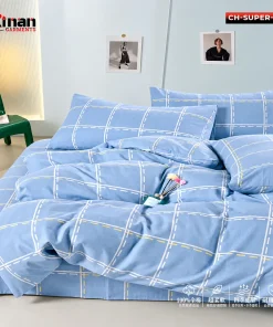 Super Luxury China Comforter Bedsheet Set  4-Piece Combo ( CH-Super-16)