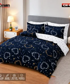 China Luxury Comforter Bedsheet Set  4-Piece Combo - CH-02