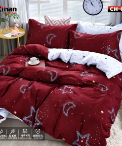 China Luxury Comforter Bedsheet Set  4-Piece Combo - CH-06