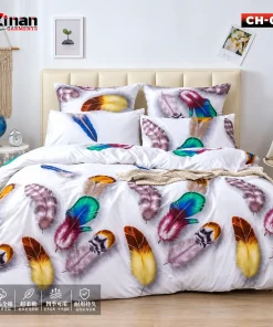 China Luxury Comforter Bedsheet Set  4-Piece Combo - CH-08