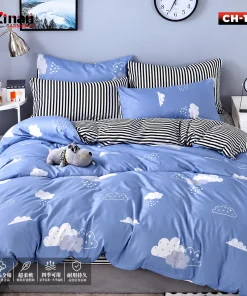 China Luxury Comforter Bedsheet Set  4-Piece Combo - CH-10