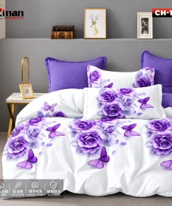 China Luxury Comforter Bedsheet Set  4-Piece Combo - CH-16