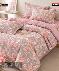 China Luxury Comforter Bedsheet Set  4-Piece Combo - CH-27